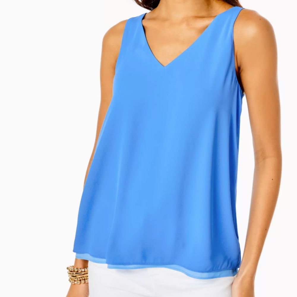 Lilly Pulitzer reversible top XXS